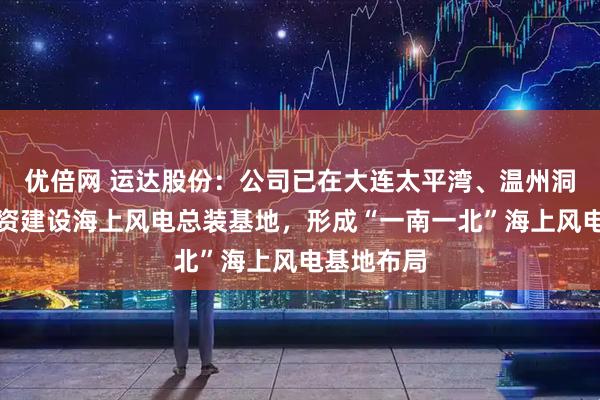 优倍网 运达股份：公司已在大连太平湾、温州洞头两地投资建设海上风电总装基地，形成“一南一北”海上风电基地布局